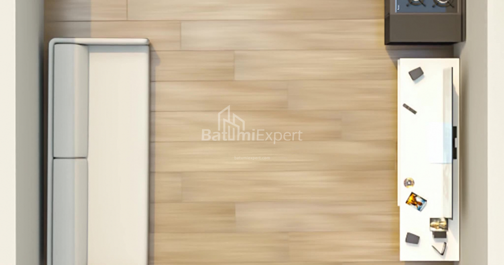 Daire 34.83 m² Daire - Mezgvarta, Chakvi, Gürcistan