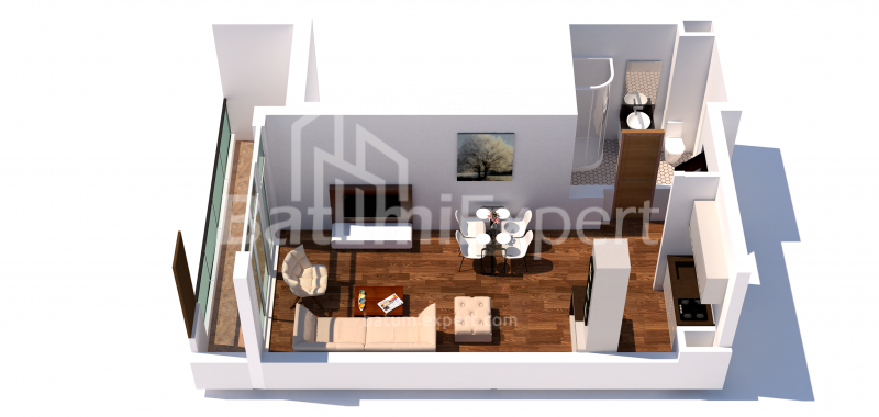 Daire 33.2 m² Daire - Lech ve Maria Kachinsky, Batumi, Gürcistan