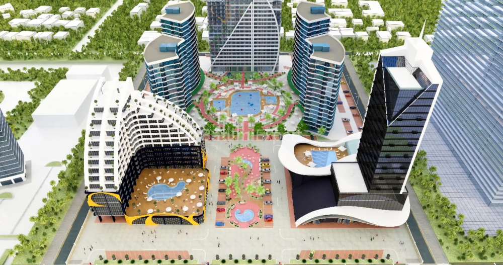 Daire 34.8 m² Daire - Lech ve Maria Kachinsky, Batumi, Gürcistan