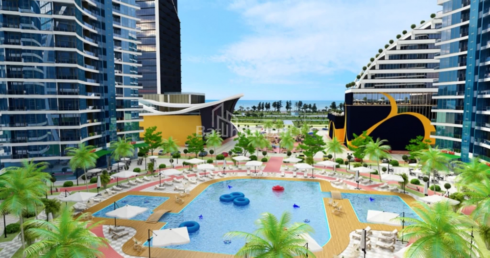 Emlak inşaat halinde 30.7 m² Daire - Lech ve Maria Kachinsky, Batumi, Gürcistan