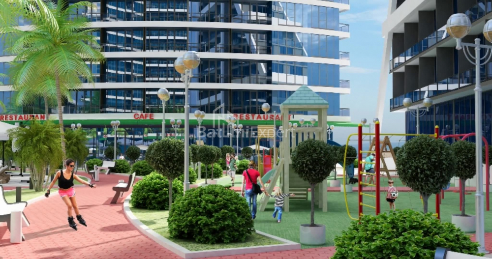 Emlak inşaat halinde 74.8 m² Daire - Lech ve Maria Kachinsky, Batumi, Gürcistan