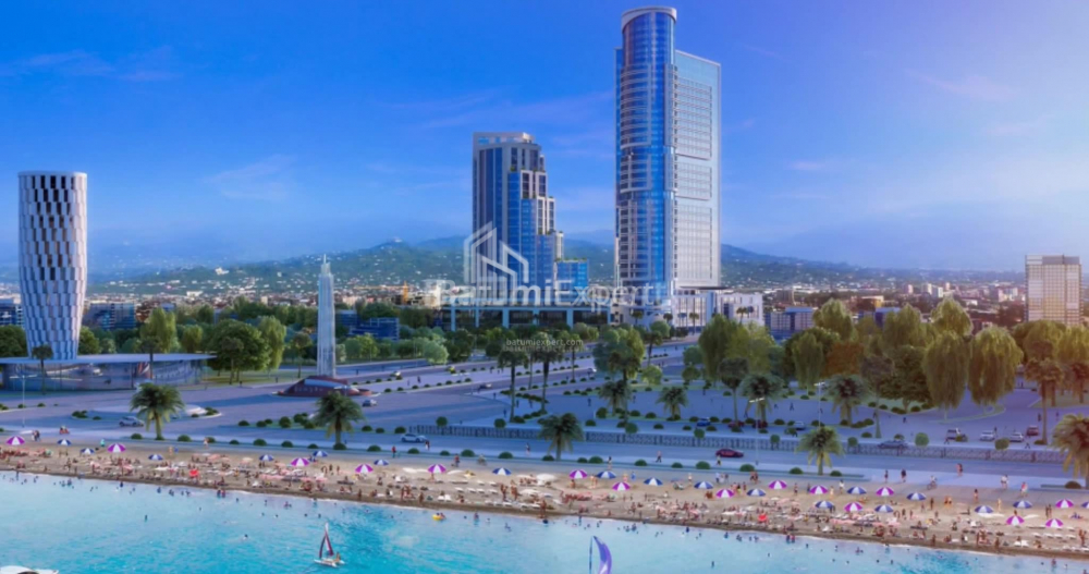 Daire 41.7 m² Daire - Kahramanlar Sokağı, Batumi, Gürcistan