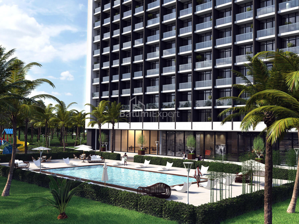 Emlak inşaat halinde 43.2 m² Daire - Lech ve Maria Kachinsky, Batumi, Gürcistan