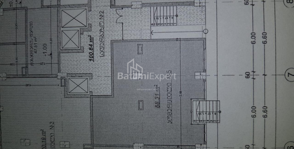 Daire 88 m² Daire - Yurievskaya, Batumi, Gürcistan