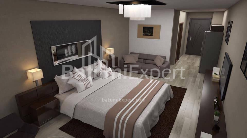 Emlak inşaat halinde 44 m² Daire - Şerif Khimshiashvili, Batumi, Gürcistan