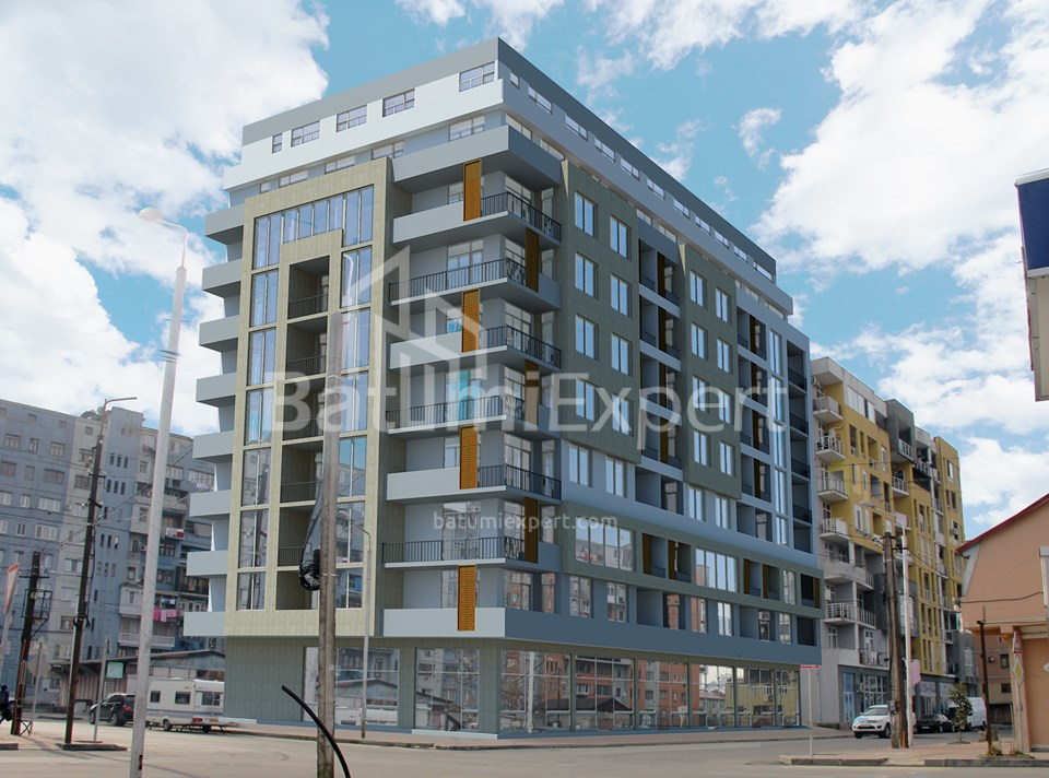 Emlak inşaat halinde 58.5 m² Daire - Komakhidze, Batumi, Gürcistan
