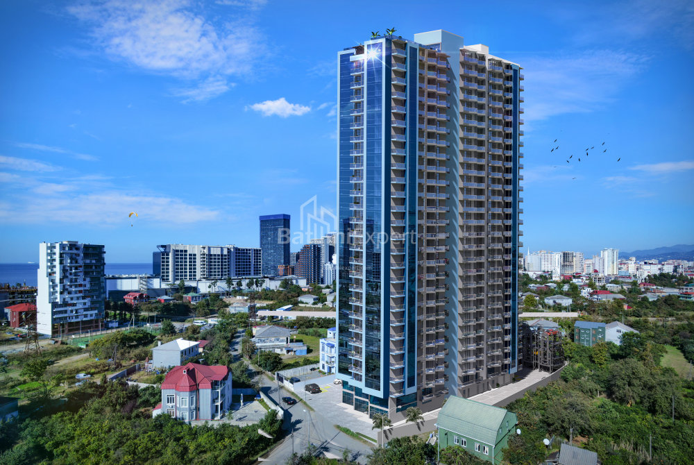 Emlak inşaat halinde 28.3 m² Daire - Grigola Lortkipanidze, Batumi, Gürcistan