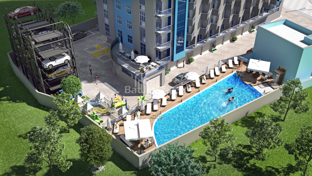 Emlak inşaat halinde 32.5 m² Daire - Grigola Lortkipanidze, Batumi, Gürcistan