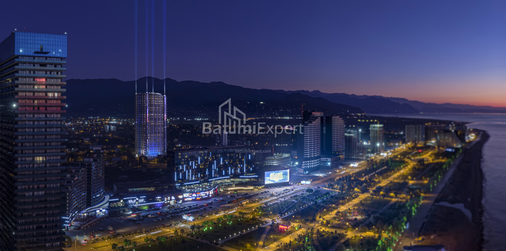 Emlak inşaat halinde 59.4 m² Daire - Grigola Lortkipanidze, Batumi, Gürcistan