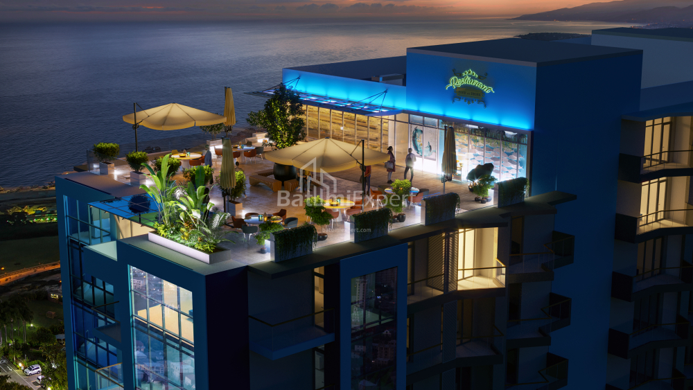Emlak inşaat halinde 38.5 m² Daire - Grigola Lortkipanidze, Batumi, Gürcistan