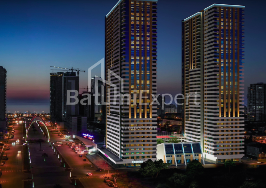 Emlak inşaat halinde 50 m² Daire - Kahramanlar Sokağı, Batumi, Gürcistan