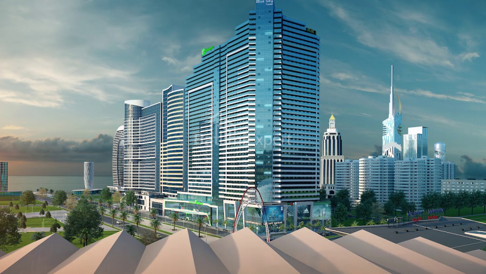 Emlak inşaat halinde 32 m² Daire - Tbel-Abuseridze, Batumi, Gürcistan
