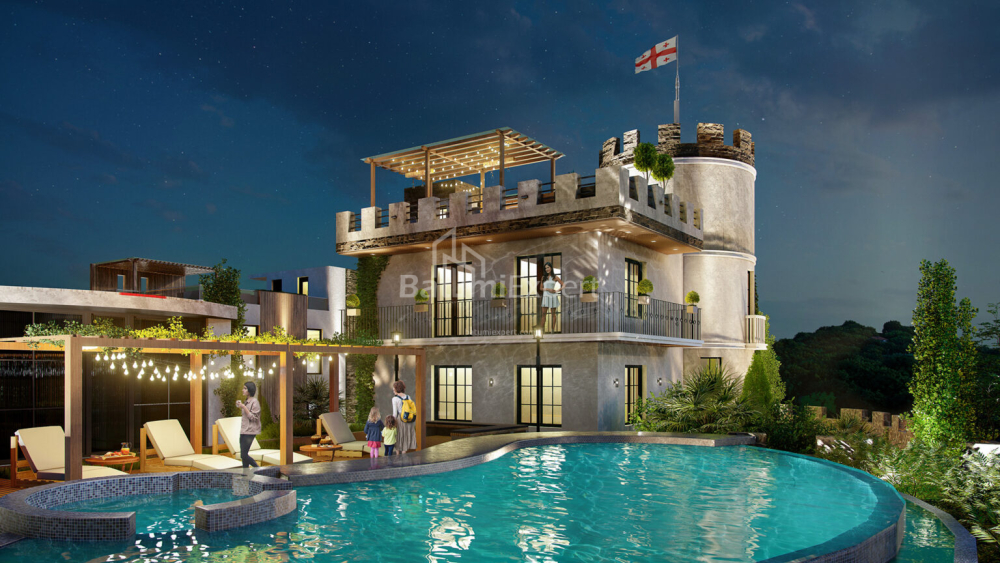 Emlak inşaat halinde 272 m² Daire - Ağmaşenebeli, Chakvi, Gürcistan