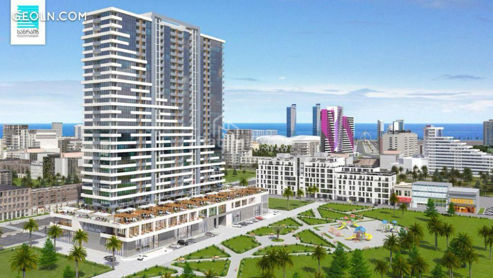 Daire 46.3 m² Daire - Zhiuli Shartava, Batumi, Gürcistan