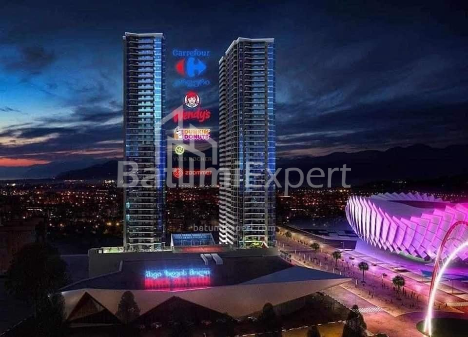Daire 51 m² Daire - Zhiuli Shartava, Batumi, Gürcistan