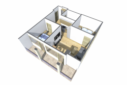 Daire 61 m² Daire - Luki Asatiani, Batumi, Gürcistan