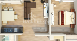 Daire 71.17 m² Daire - Mezgvarta, Chakvi, Gürcistan