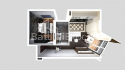 Daire 2-oda 42.3 m² - Lech ve Maria Kachinsky, Batumi