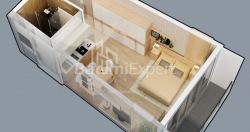 Daire 1-oda 35.2 m² - Lech ve Maria Kachinsky, Batumi