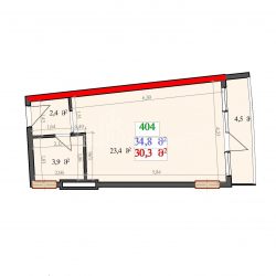 Daire 1-oda 34.8 m² - Lech ve Maria Kachinsky, Batumi
