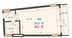 Daire 1-oda 34.9 m² - Lech ve Maria Kachinsky, Batumi