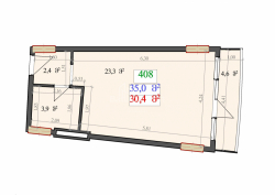 Daire 1-oda 35 m² - Lech ve Maria Kachinsky, Batumi
