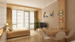 Daire 1-oda 35 m² - Lech ve Maria Kachinsky, Batumi