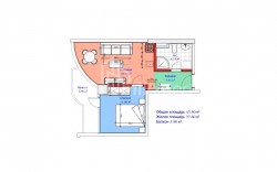 Daire 43.5 m² Daire - Şerif Khimshiashvili, Batumi, Gürcistan