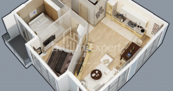 Emlak inşaat halinde 2-oda 74.8 m² - Lech ve Maria Kachinsky, Batumi