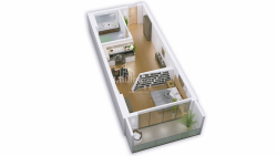 Daire 1-oda 38.3 m² - Kahramanlar Sokağı, Batumi