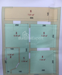 Daire 2-oda 36 m² - Yurievskaya, Batumi