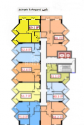 Daire 69 m² Daire - Yurievskaya, Batumi, Gürcistan