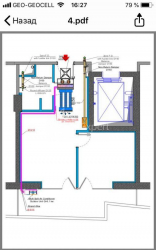 Daire 2-oda 49 m² - Yurievskaya, Batumi