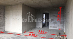 Daire 1-oda 53 m² - Yurievskaya, Batumi