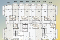 Daire 1-oda 27 m² - Şerif Khimshiashvili, Batumi
