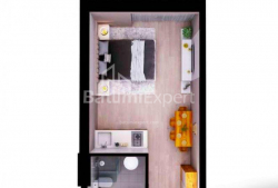 Daire 1-oda 26 m² - Şerif Khimshiashvili, Batumi