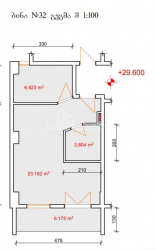 Daire 41 m² Daire - Alexandra Griboyedova, Batumi, Gürcistan