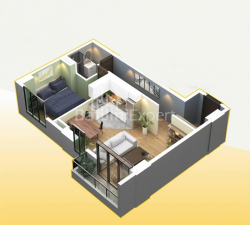 Emlak inşaat halinde 2-oda 55.4 m² - Haydara Abashidze, Batumi