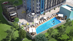 Emlak inşaat halinde 46.4 m² Daire - Grigola Lortkipanidze, Batumi, Gürcistan