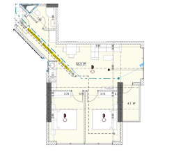 Emlak inşaat halinde 59.4 m² Daire - Grigola Lortkipanidze, Batumi, Gürcistan