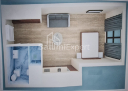 Daire 1-oda 38 m² - Rustaveli, Batumi